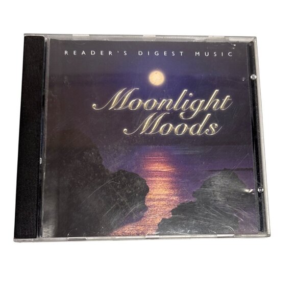 Readers Digest Music Moonlight Moods CD With Classical Orchestra Tracks - Picture 1 of 4